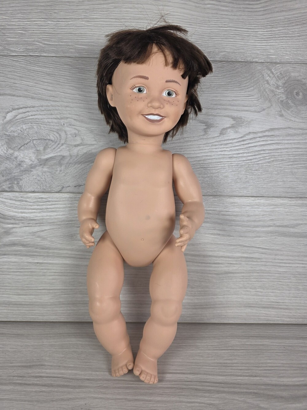 Lakeshore Hard Plastic Doll w Synthetic Hair, 17" SU27